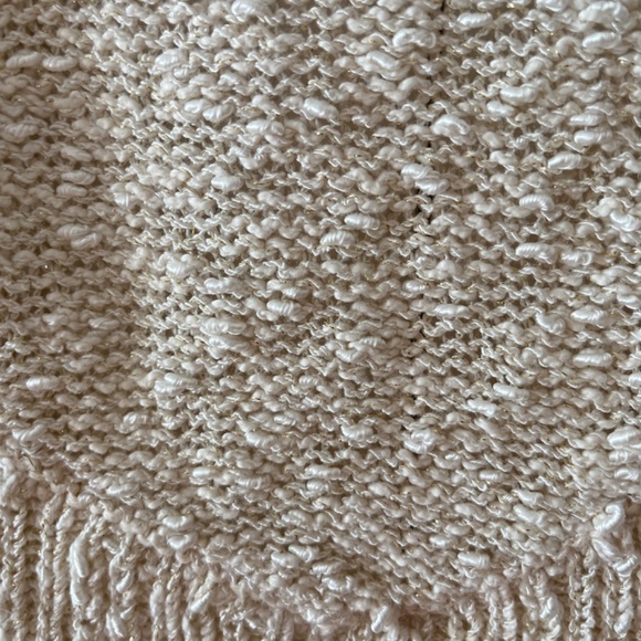 Talbots Cream Cardigan, Size Small - Picture 5 of 7